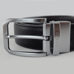 GUCCI Belt MAT SILvER  (Twin Side Color convertible)