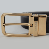 GUCCI Belt GOLD  (Twin Side Color convertible)