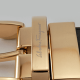 Salvatore Ferragamo Belt GOLD  (Twin Side Color convertible)