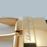 Salvatore Ferragamo Belt GOLD  (Twin Side Color convertible)