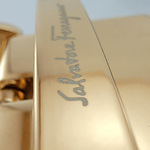 Salvatore Ferragamo Belt GOLD  (Twin Side Color convertible)