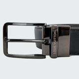LOUIS VUITTON Belt BLACK (Twin Side Color convertible)